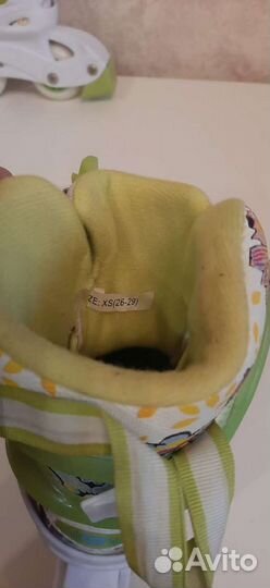 Роликовые коньки детские раздвижные