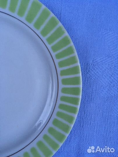 Винтажная Десертная тарелка Барановка фарфор СССР