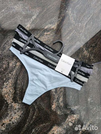 Трусы/стринги набором Calvin Klein оригинал