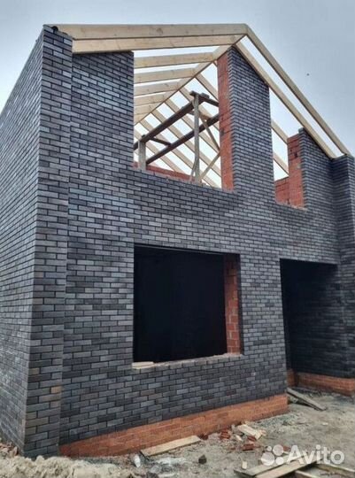 Кирпич Магма флеш графит сланец KMG-3721