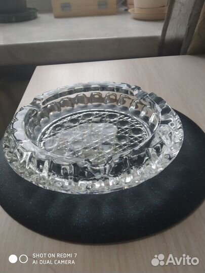 Хрустальная пепельница СССР