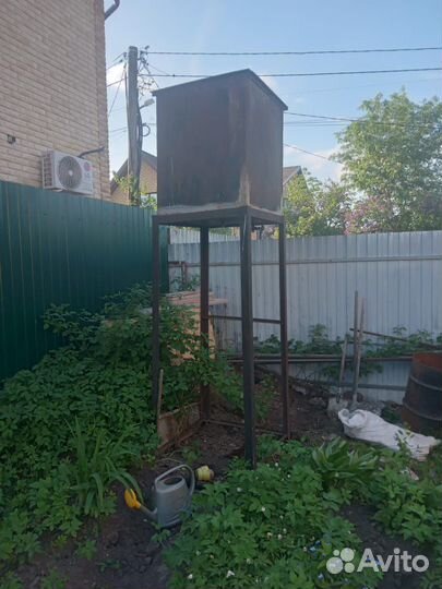 Бак для воды металлический