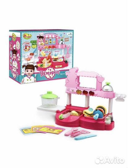 Супер набор Ресторан Консуни 32 предмета новый