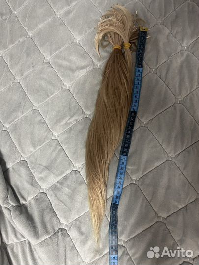 Волосы для наращивания блонд