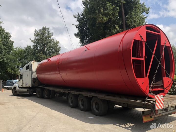 Резервуар горизонтальный стальной