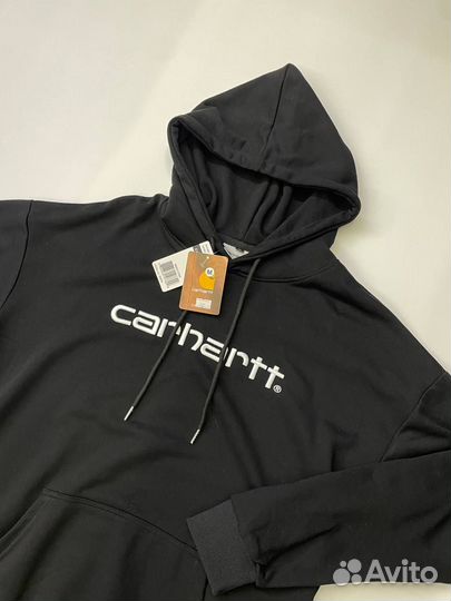 Худи Carhartt чёрный лето-осень