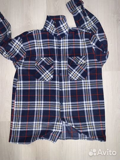 Мужская рубашка в клетку