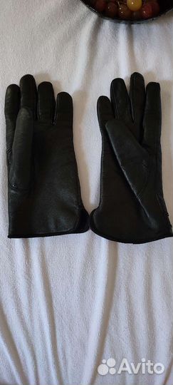 Перчатки кожаные