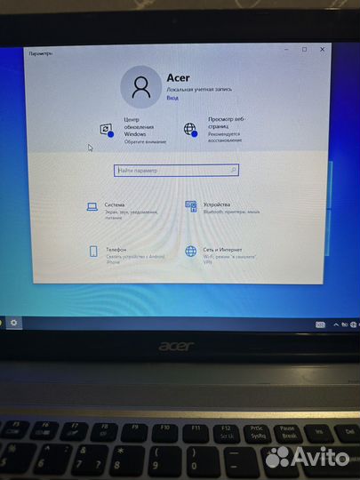 Ноутбук Acer aspire