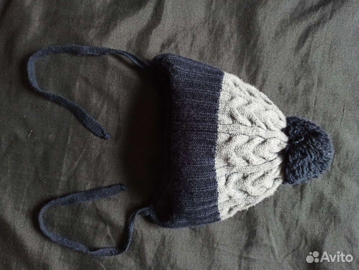 Шапка шлем новый 46, тёплая шапка 44 46