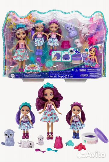 Enchantimals Семья Оттавии Выдры Энчантималс