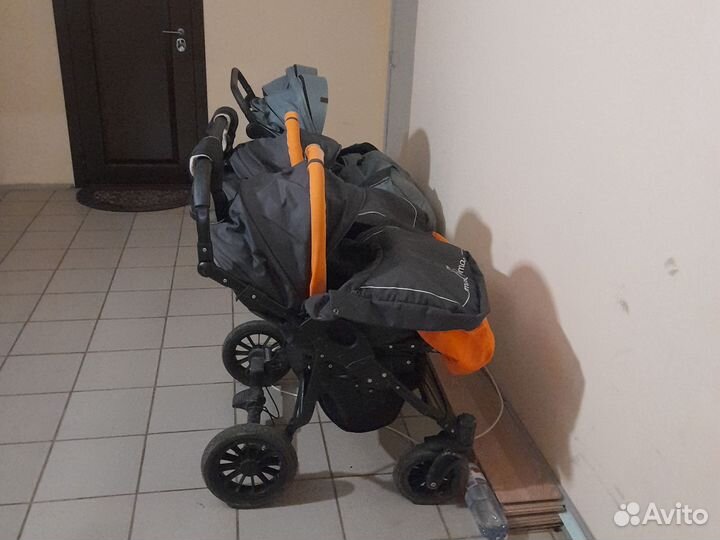Коляска для двойни