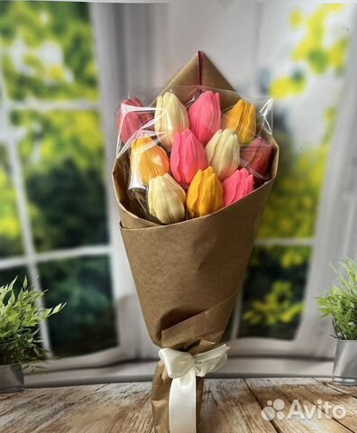 Шоколадные цветы