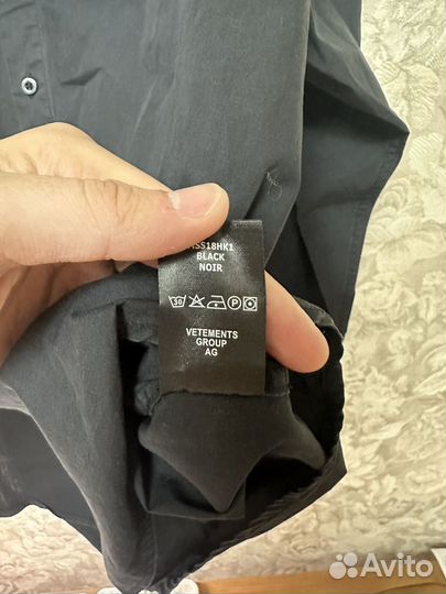 Рубашка vetements