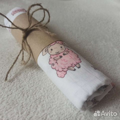 Муслиновые пеленки новые