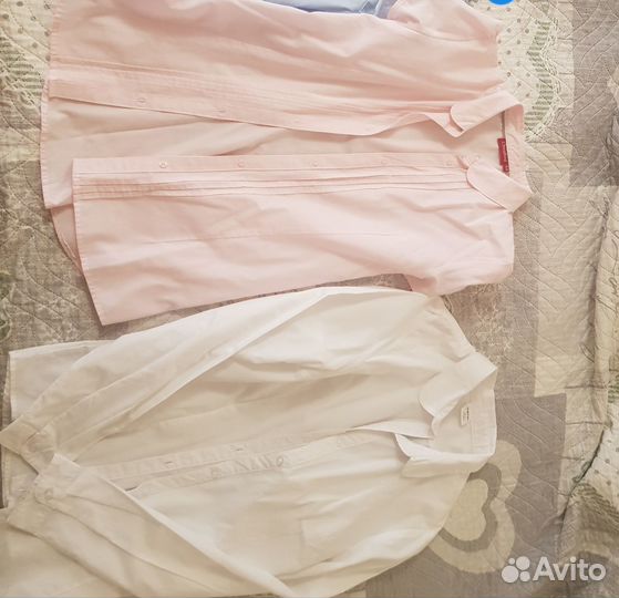 Рубашки школьные для девочки 4 шт