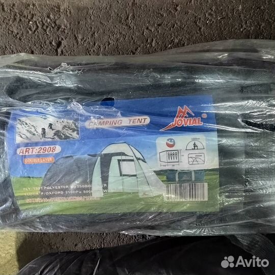 Палатка с тамбуром 4 местная