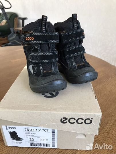 Ботинки ecco для малышей. Практически новые