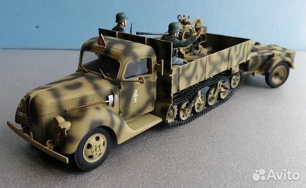 Модель Форд + flak-38 масштаб 1/35