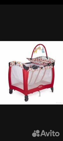 Манеж кровать graco