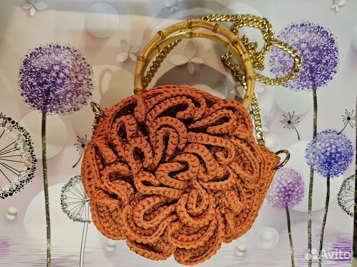 Сумка женская вязаная 