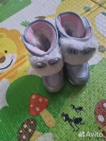 Ботинки зимние для девочки 25