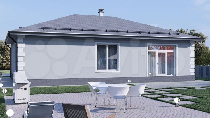 Дом 118 м² на участке 8,1 сот.