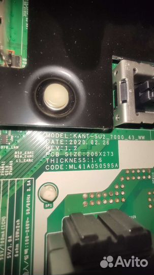 Main Samsung UE43TU7160 kant-SU2 7000 43 WW BN94