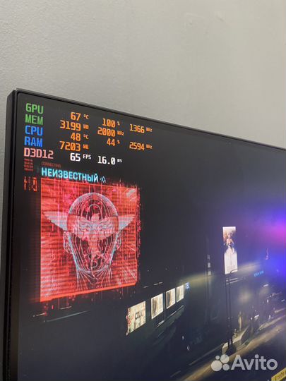 Игровой Компьютер RX 580 / intel / 16гб DDR 4