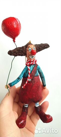 Ёлочные игрушки папье-маше