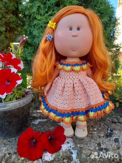 Платье для куклы Мия Булочка