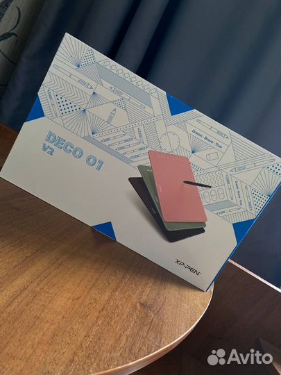 Графический планшет xp pen deco 01 v2