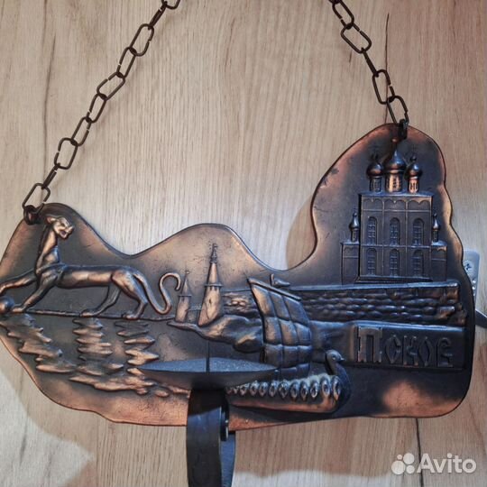 Чеканка медная СССР