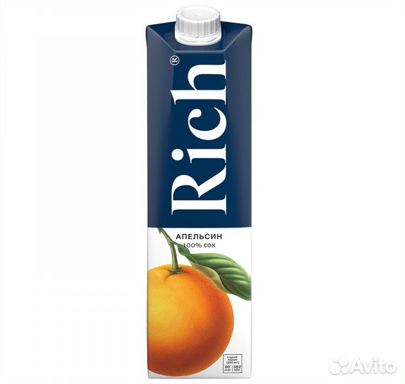 Сок Rich Апельсин 1л