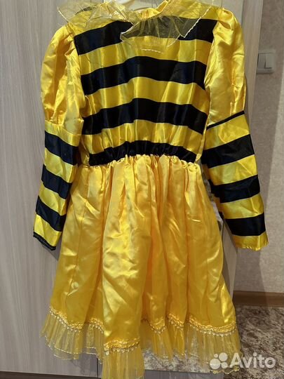 Новогодний костюм для девочки пчелка