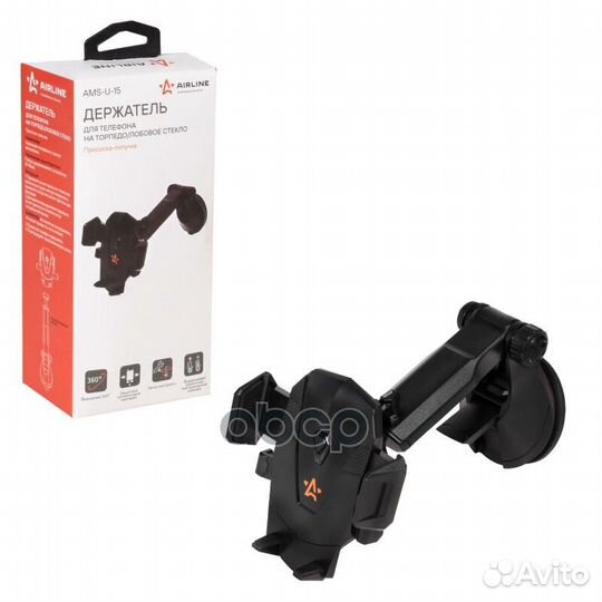 Держатель для телефона на торпедо/лоб. стекло п