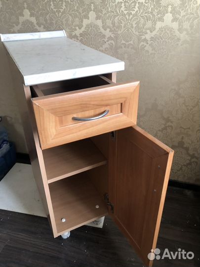 Тумба напольная кухонная со столешницей