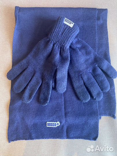 Коплект (перчатки и шарф) bosco sport