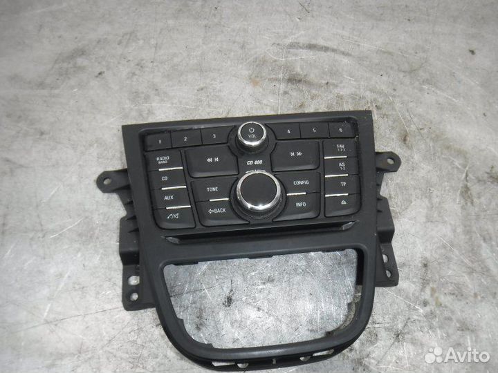 Блок управления магнитолой Opel Mokka F18D4 2014