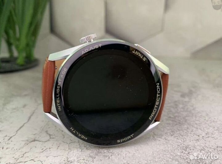 Круглые SMART watch x3 pro / NFC версия
