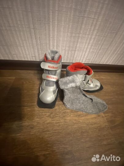 Лыжные ботинки детские 33 nordway