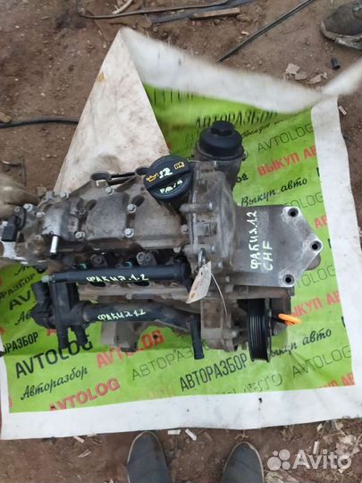 Двигатель skoda fabia 1.2L