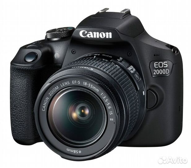 Зеркальный фотоаппарат Canon EOS 2000D Kit EF-S 18