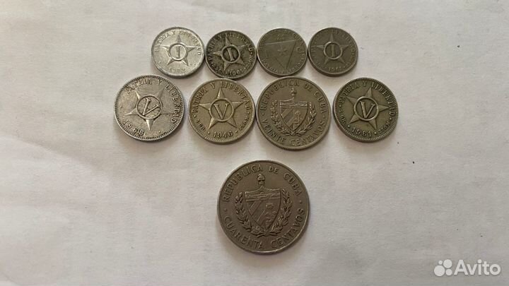 Монеты Куба старые
