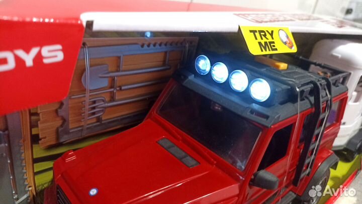 Новый Джип интерактивный,коневоз и аксессуары