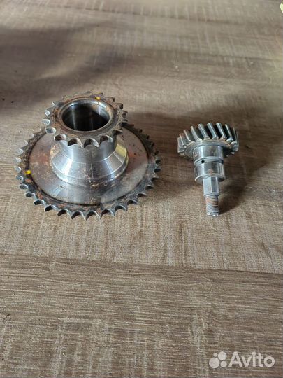 Шестерня цепи тнвд D4CB, шестерня масляного насоса