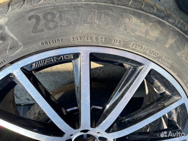 Колеса R22 AMG оригинал Mercedes GLS V167