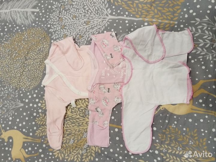 Боди, слипы, ползунки для девочки
