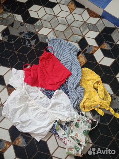 Топы майки футболки женские пакетом