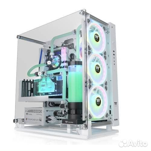 Компьютерный корпус Thermaltake core P3 Pro TG Sno